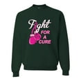 thumbnail image 1 of for a Support Awareness Unisex Crewneck Graphic Sweatshirt, Forest Green, Small, 1 of 3