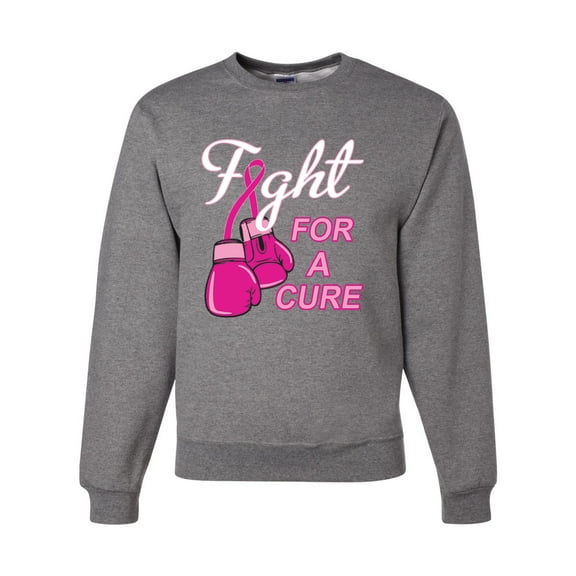 for a Support Awareness Unisex Crewneck Graphic Sweatshirt, Heather Grey, X-Large