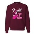 thumbnail image 1 of for a Support Awareness Unisex Crewneck Graphic Sweatshirt, Maroon, Medium, 1 of 3