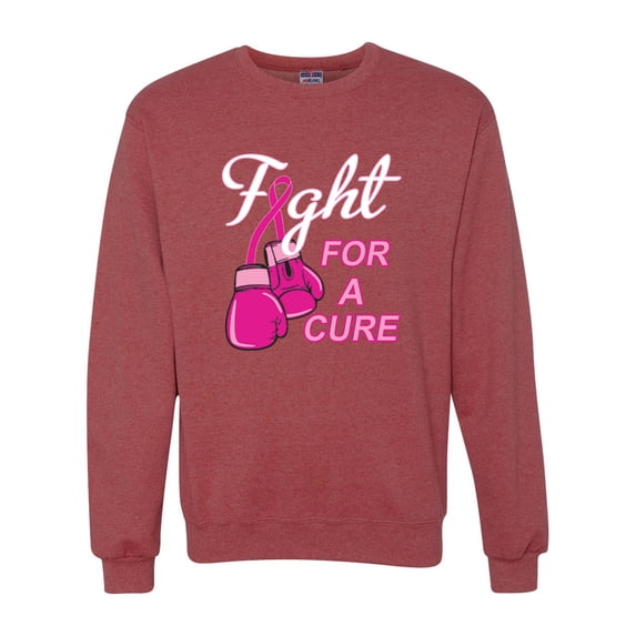 for a Support Awareness Unisex Crewneck Graphic Sweatshirt, Vintage Heather Red, 2XL