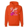 thumbnail image 1 of for a Support Awareness Unisex Graphic Hoodie Sweatshirt, Orange, Small, 1 of 3
