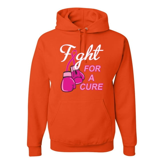 for a Support Awareness Unisex Graphic Hoodie Sweatshirt, Orange, Small