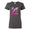 thumbnail image 1 of for a Support Awareness Womens Graphic T-Shirt, Charcoal, X-Large, 1 of 3