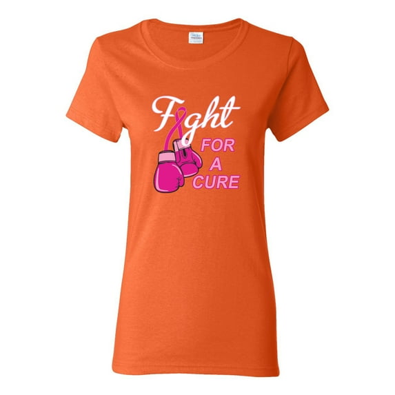 for a Support Awareness Womens Graphic T-Shirt, Orange, Medium