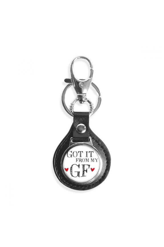 for bf got it from my gf Friend key link chain keyholder finder hook metal