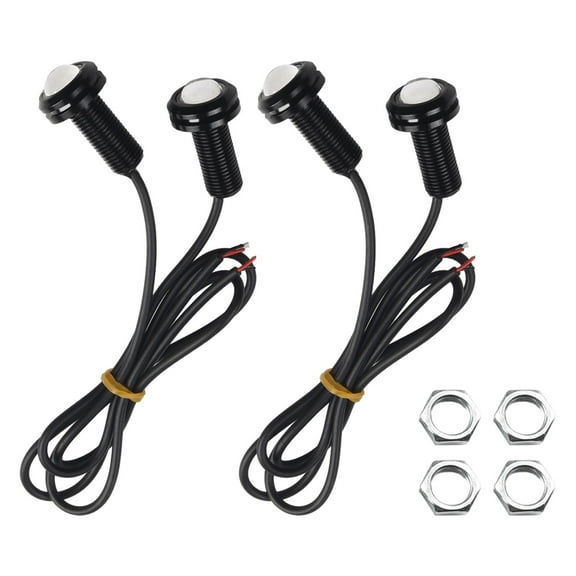 for ford SVT Raptor Style 4pcs LED White Grille Lighting Kit Universal