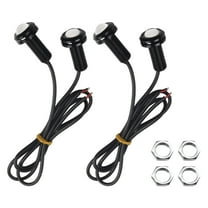 for ford SVT Raptor Style 4pcs LED White Grille Lighting Kit Universal