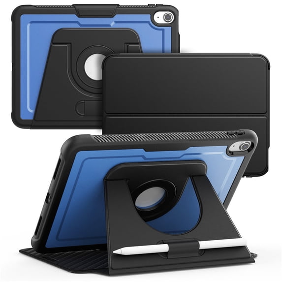 for iPad 10th Gen/11th Gen (2022/2025) 10.9 inchDetachable Magnetic Case with Sleep/Wake, Multi-Angle Stand, Shockproof TPE+PC Protection - Blue