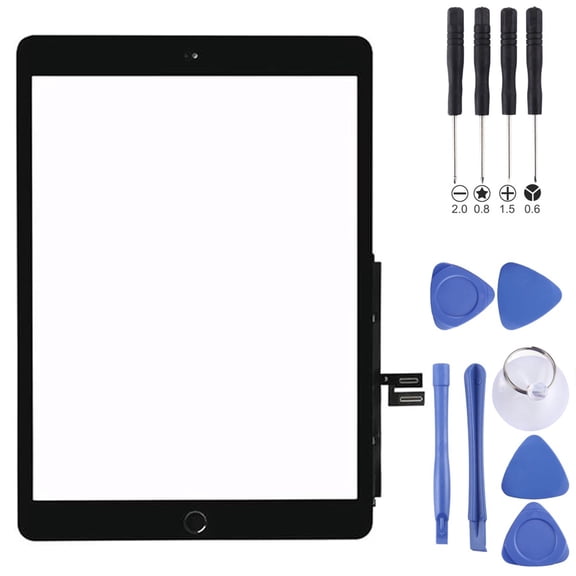 for iPad 7/8 Gen Screen Replacement Digitizer Touch Glass Repair Kit with Tools & HD Installation Video for 2019 2020 (10.2")