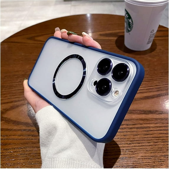 for iPhone 11 Case, Silky-Touch Anti-Fingerprint iPhone 11 (6.1 inches) Protective Phone Case, Anti-Scratch, Navy
