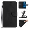 thumbnail image 1 of for iPhone 11 Case, Wallet Card Holder PU Leather Stand Flip Cases Wrist Strap Magnetic Closure Shockproof Protective Cover for iPhone 11, Black, 1 of 9