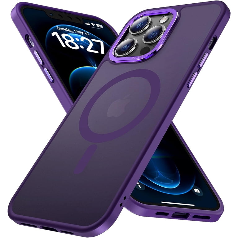for iPhone 12 Pro Max Case Magnetic Compatible with MagSafe Slim