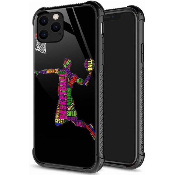 for iPhone 13 Case, Military-Grade Protection, All-Around Shockproof Corners, Anti-Scratch Phone Case for iPhone 13 - Slam Dunk