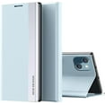 thumbnail image 1 of for iPhone 13 Mini Bracket Pagnetic Leather Cover TPU Shockproof Protection Flip Phone Case for iPhone 13 Mini CX Light Blue, 1 of 8