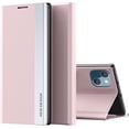 thumbnail image 1 of for iPhone 13 Mini Bracket Pagnetic Leather Cover TPU Shockproof Protection Flip Phone Case for iPhone 13 Mini CX Pink, 1 of 7