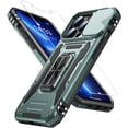 thumbnail image 1 of for iPhone 13 Pro Case with Screen Protector,Sliding Camera Cover,-Grade Cover with  Stand Phone Case 6.1" Pale Green, 1 of 12