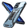 thumbnail image 1 of for iPhone 13 Pro Case with Screen Protector,Sliding Camera Cover,Military-Grade Cover with Magnetic Stand Phone Case 6.1" Light Blue, 1 of 12