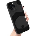 thumbnail image 1 of for iPhone 13 Pro Max Case Cute Panda Print Silicone Slim Soft TPU Shockproof Phone Case Full Camera Protection Cover for Women Men-Black/Gray, 1 of 12