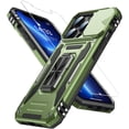 thumbnail image 1 of for iPhone 13 Pro Max Case with Screen Protector,Sliding Camera Cover,-Grade Cover with  Stand Phone Case 6.7" Olive Green, 1 of 12