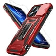 thumbnail image 1 of for iPhone 13 Pro Max Case with Screen Protector,Sliding Camera Cover,-Grade Cover with  Stand Phone Case 6.7" Red, 1 of 12
