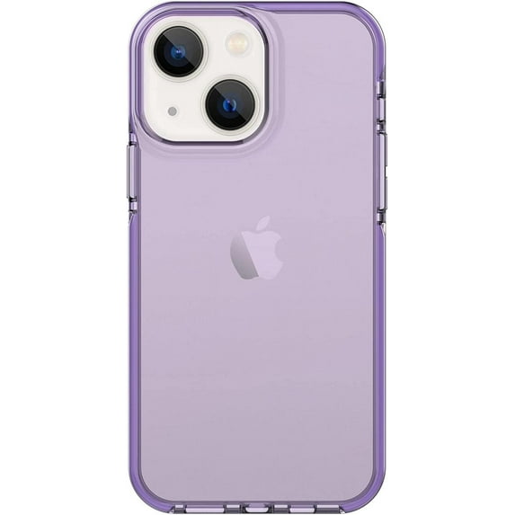 for iPhone 14 Plus and 15 Plus Case, 6.6ft Drop Protection, Full Body Screen Camera Protective Phone Case, Purple