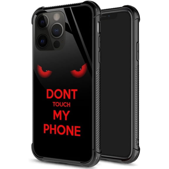 for iPhone 14 Pro Case, Military-Grade Protection, All-Around Shockproof Corners, Anti-Scratch Phone Case for iPhone 14 Pro - Dont Touch