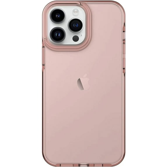 for iPhone 14 Pro Max Case, 6.6ft Drop Protection, Full Body Screen Camera Protective Phone Case, Nude Pink
