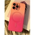 for iPhone 14 Pro Max Case Gradient Color Slim Silicone Soft