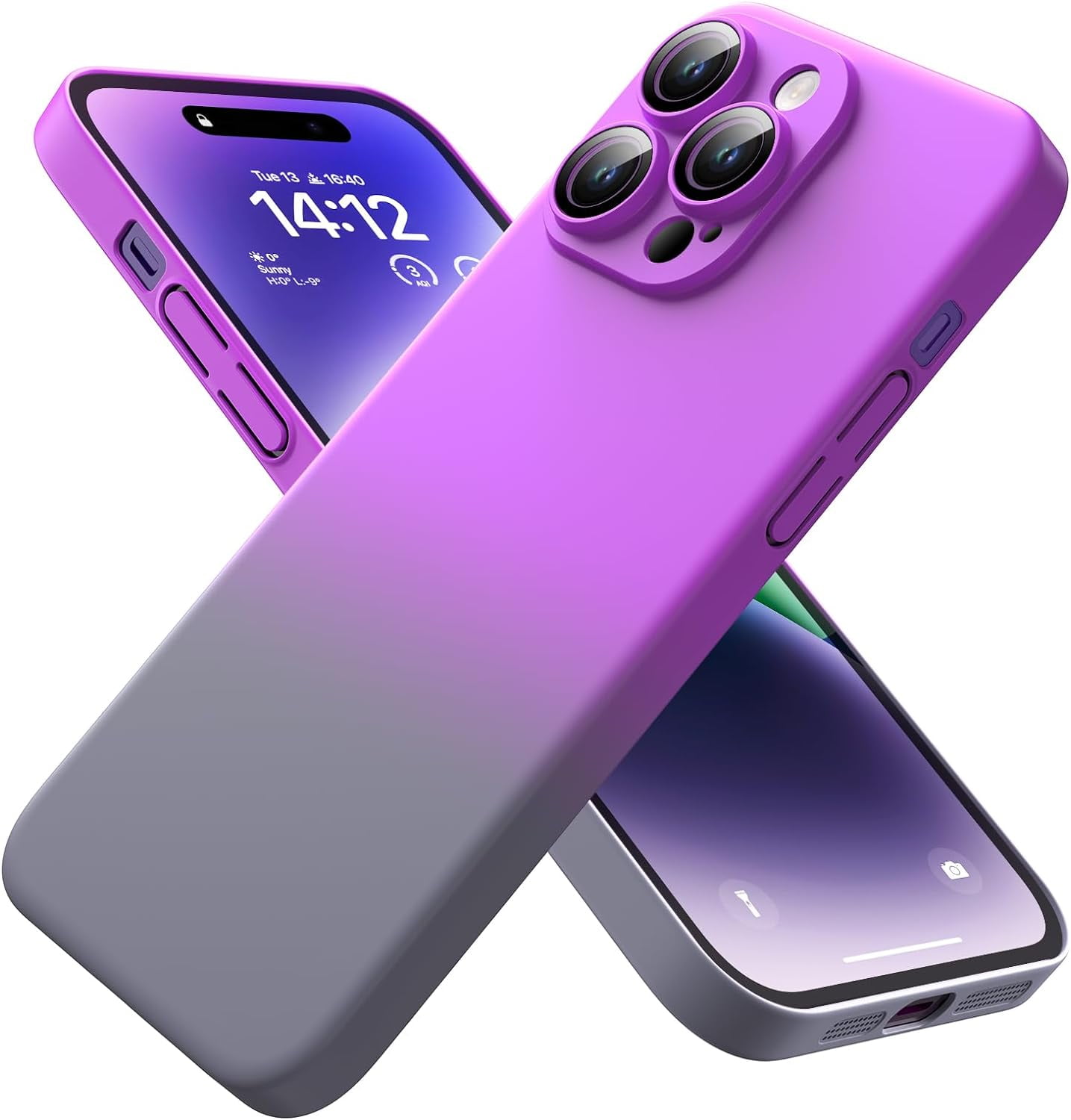 for iPhone 14 Pro Max Case, New Designed Slim Phone Case,[10 FT
