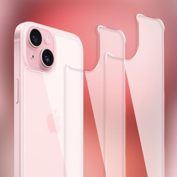 for iPhone 15 Back Glass Protector (3-Pack), for iPhone 15 Back Screen Protector Rear Tempered Glass (6.1 inch)