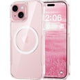 thumbnail image 1 of Compatible for iPhone 15 Case, with Magnetic, Translucent Matte Shockproof Anti-Slip Anti-Fingerprint Pocket-Friendly Phone Case Cover - - Clear, 1 of 7