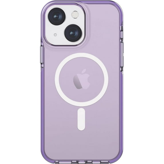 for iPhone 15 Magsafe Case, 6.6ft Drop Protection, Full Body Screen Camera Protective Phone Case, Purple