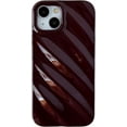 thumbnail image 1 of for iPhone 15 Plus Case, Cute Water Ripple Pattern Wave Shape Camera Lens Protection Soft Compatible with iPhone Case (Red,iPhone 15 Plus), 1 of 12