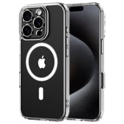 for iPhone 15 Pro Case Clear, Shockproof Protective Phone Bumper for Apple iPhone 16 Pro 6.3 inch - Clear