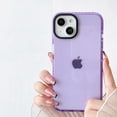 thumbnail image 1 of for iPhone 15 Pro Max Phone Case, Neon Clear Fluorescent Transparent Case,Soft Slim Bumper Protective Case for iPhone 15 Pro Max 6.7 inches - Purple, 1 of 9