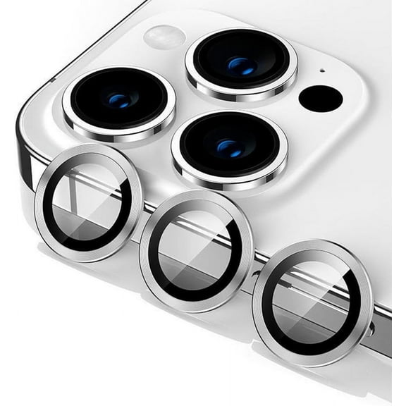 for iPhone 15 Pro/iPhone 15 Pro Max Camera Lens Protector,Camera Glass Protectors,Metal Individual Camera Cover Accessories Case