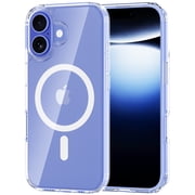 for iPhone 16 Case Clear, Thiken Shockproof Protective Phone Bumper for Apple iPhone 16 6.1 inch - Clear