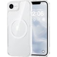 thumbnail image 1 of for iPhone 16E Case, Compatible with MagSafe, Translucent Matte Shockproof Anti-Slip Anti-Fingerprint Pocket-Friendly Phone Case Cover - Clear, 1 of 1