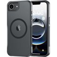 thumbnail image 1 of for iPhone 16E Case, Compatible with MagSafe, Translucent Matte Shockproof Anti-Slip Anti-Fingerprint Pocket-Friendly Phone Case Cover - Gray, 1 of 6