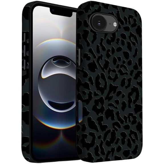 for iPhone 16E Case | Vintage Leopard Print | Slim Drop Protection Design
