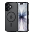 thumbnail image 1 of Compatible for iPhone 17 Case,  with Magnetic, Translucent Matte Shockproof Anti-Slip Anti-Fingerprint Pocket-Friendly Phone Case Cover - Normal Black, 1 of 7