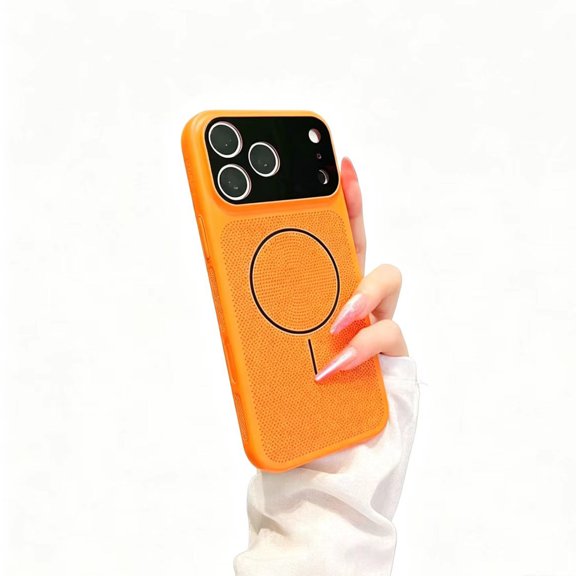 for iPhone 17 Pro Max Case, [Compatible with MagSafe] Mesh Design Heat Dissipation, Breathable and Shockproof Protective Case (iPhone 17 Pro Max)
