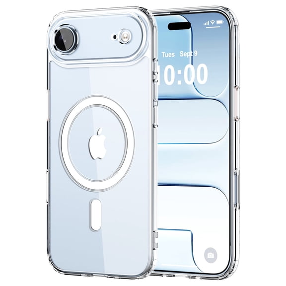 for iPhone 17 air Case Clear, Shockproof Protective Phone Bumper for Apple iPhone air 6.5 inch - Clear