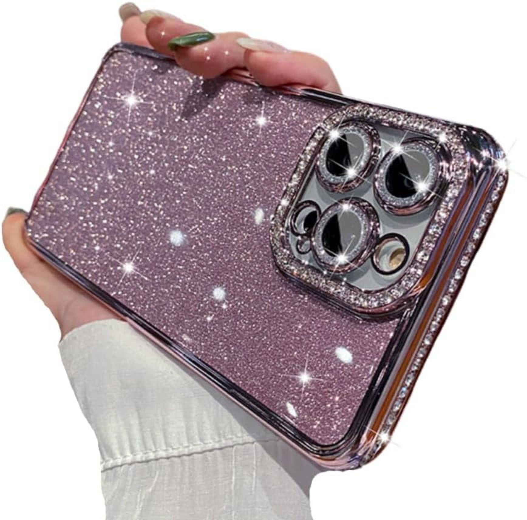 for iPhone Case,Glitter Crystal Diamend Rhinestone Sparkle Sparkly ...