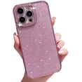 thumbnail image 1 of for iPhone Case,Luxury Crystal Diamend Rhinestone Sparkle Sparkly Bling Soft Shockproof Phone Case (Rose Gold,iPhone 13), 1 of 6