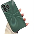 thumbnail image 1 of for iPhone Case,Luxury Metallic Gloss Aurora Ombre Design Slim Silicone Camera Lens Protection Soft Shockproof Phone Case (Green,iPhone 12 Pro), 1 of 5