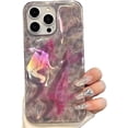 thumbnail image 1 of for iPhone Case,Water Ripple Fish Pattern Silicone Bumper Camera Lens Protection Soft Shockproof Phone Case (Pink,iPhone 13), 1 of 5