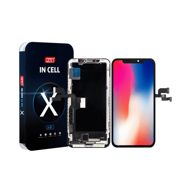 For iPhone X Screen Replacement 5.8 inch, 3D Touch LCD Display Digitizer Assembly  Compatible with iPhone X (Model A1865, A1901, A1902)