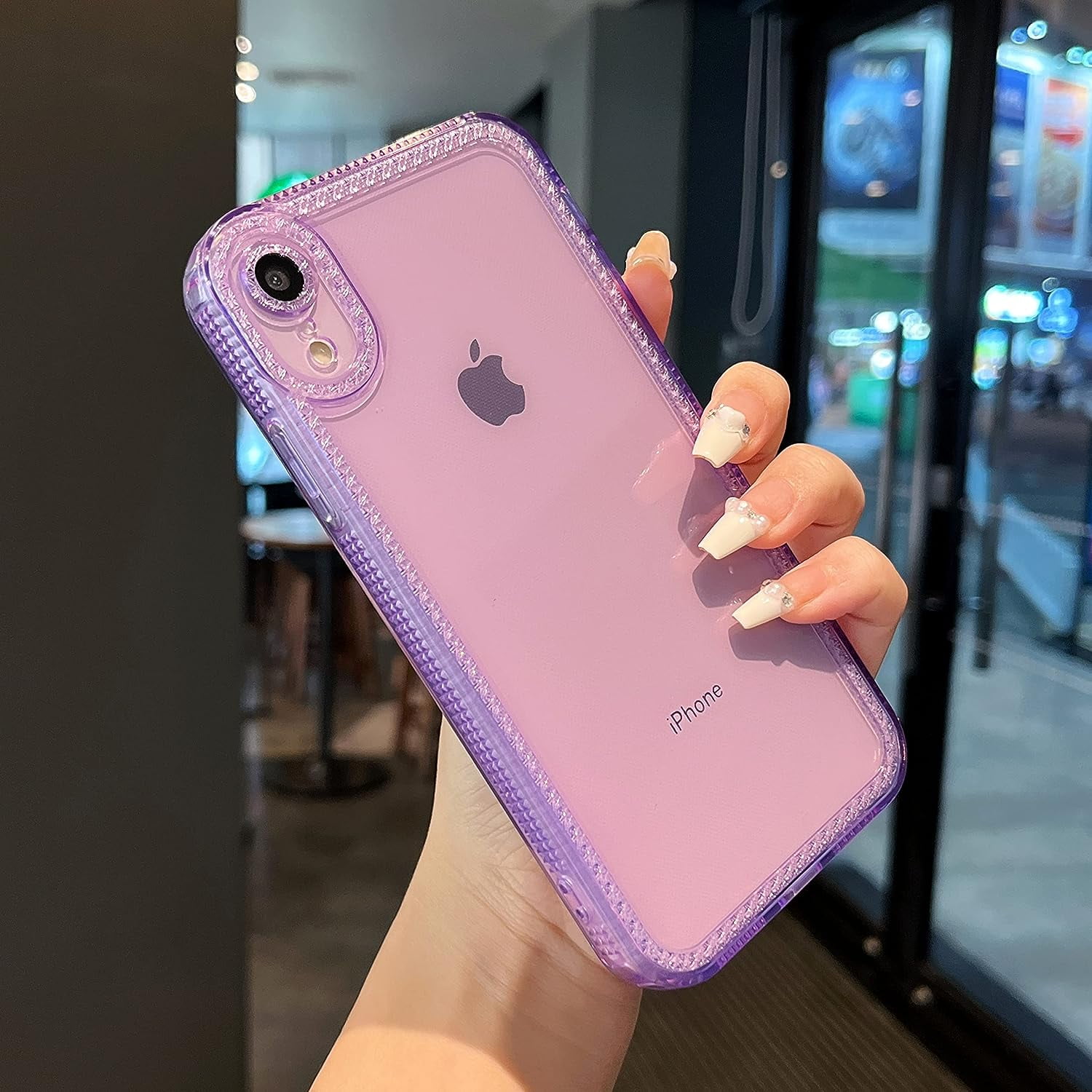 Glitter Protective Iphone Xr Case Cute For IPhone XR Inch,Sparkly