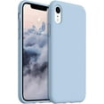 thumbnail image 1 of for iPhone XR Case,Upgraded Liquid Silicone with [Soft Anti-Scratch Microfiber Lining] Drop Protection Phone Case 6.1 inch - Mystery Blue, 1 of 13